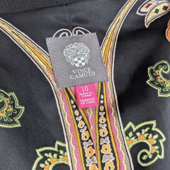 Vince Camuto Black Tailored Blazer - Size 10 - Picture 3 of 11